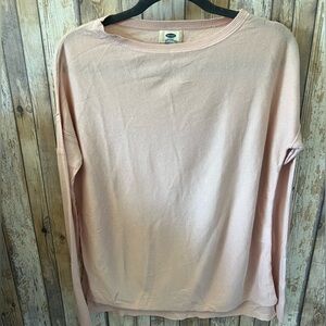 Thinner pink sweater